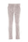 Pantalone corduroy latte in velluto a coste
