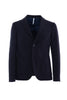 Dark blue two-button jacket