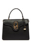 Eco-friendly black handbag with charm