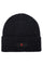 Graphite blue hat in wool blend tricot