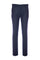 Navy blue trousers in stretch wool blend