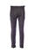 Pantalone retro marrone in lana vergine stretch con una pince