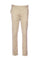 Beige trousers in technical fabric with elastic waist