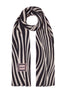 Stole with zebra print