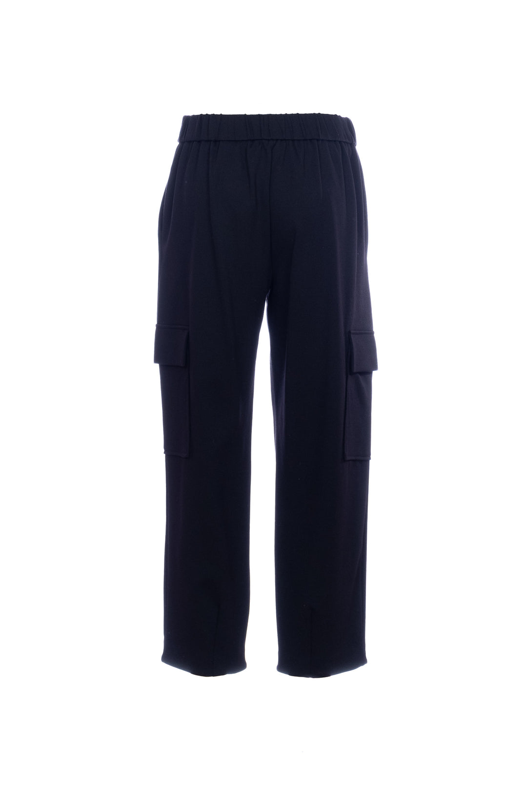 ACTITUDE TWINSET Pantalone cargo nero con pinces - Mancinelli 1954