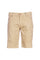 Bermuda cinque tasche sabbia in lyocell e cotone stretch con toppe