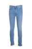 Jeans cinque tasche in denim stretch lavaggio chiaro