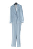 Light blue crepe suit