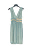 “ARIZONA” short dress in lurex jersey
