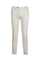 Beige “MUCHA10” chinos in tencel cotton with turn-up