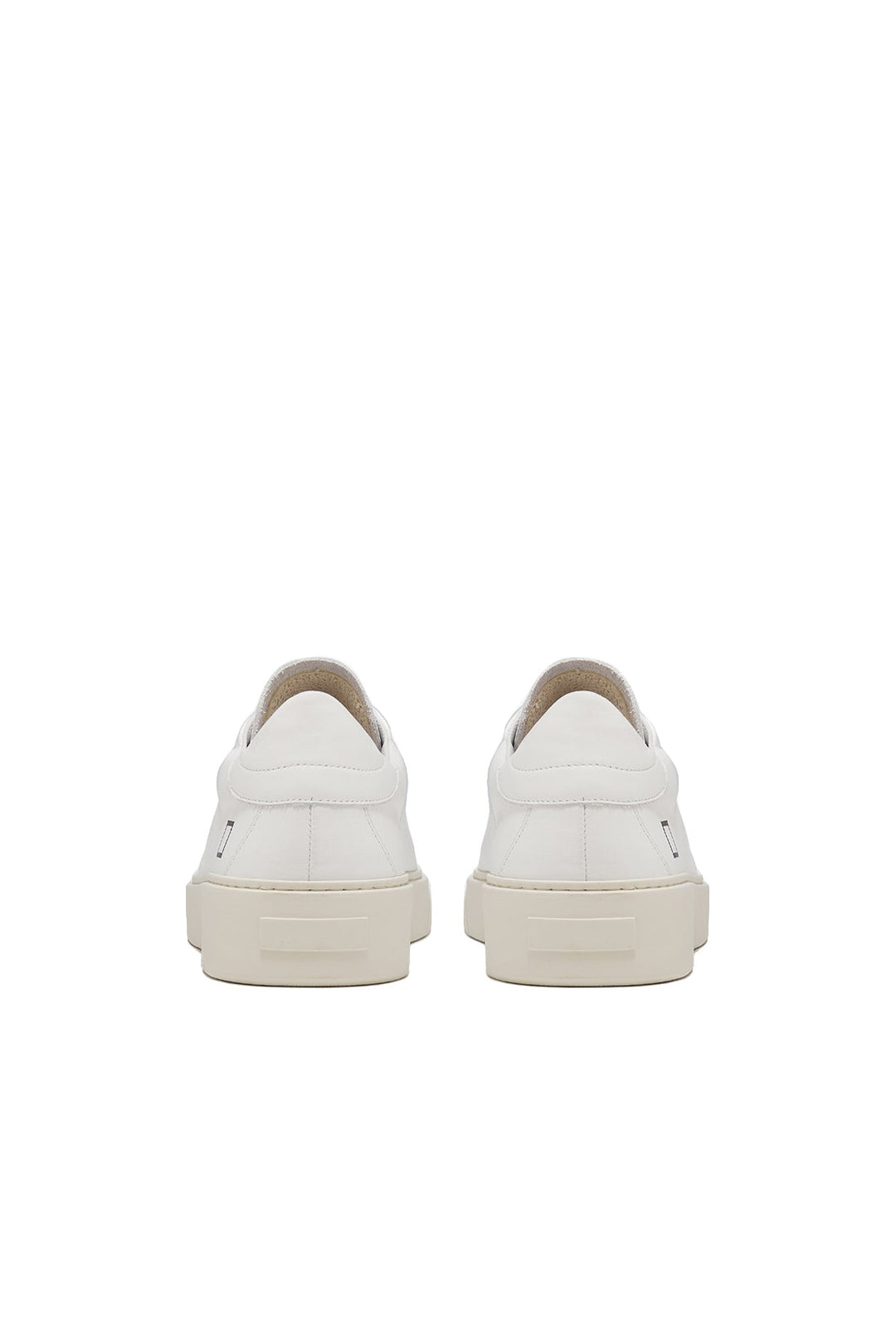 DATE Sneaker bassa in pelle LEVANTE CALF WHITE - Mancinelli 1954