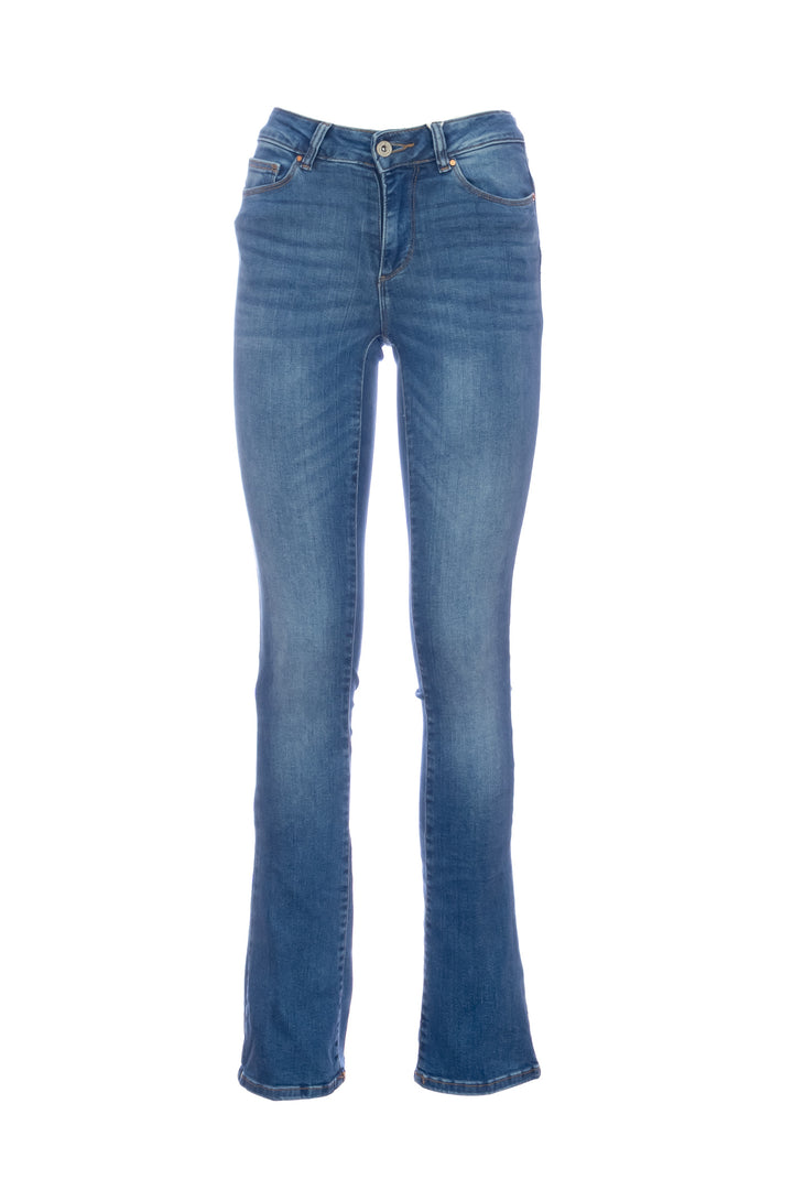 FRACOMINA Jeans skinny “Bella” perfect bootcut in denim stretch lavaggio medio - Mancinelli 1954