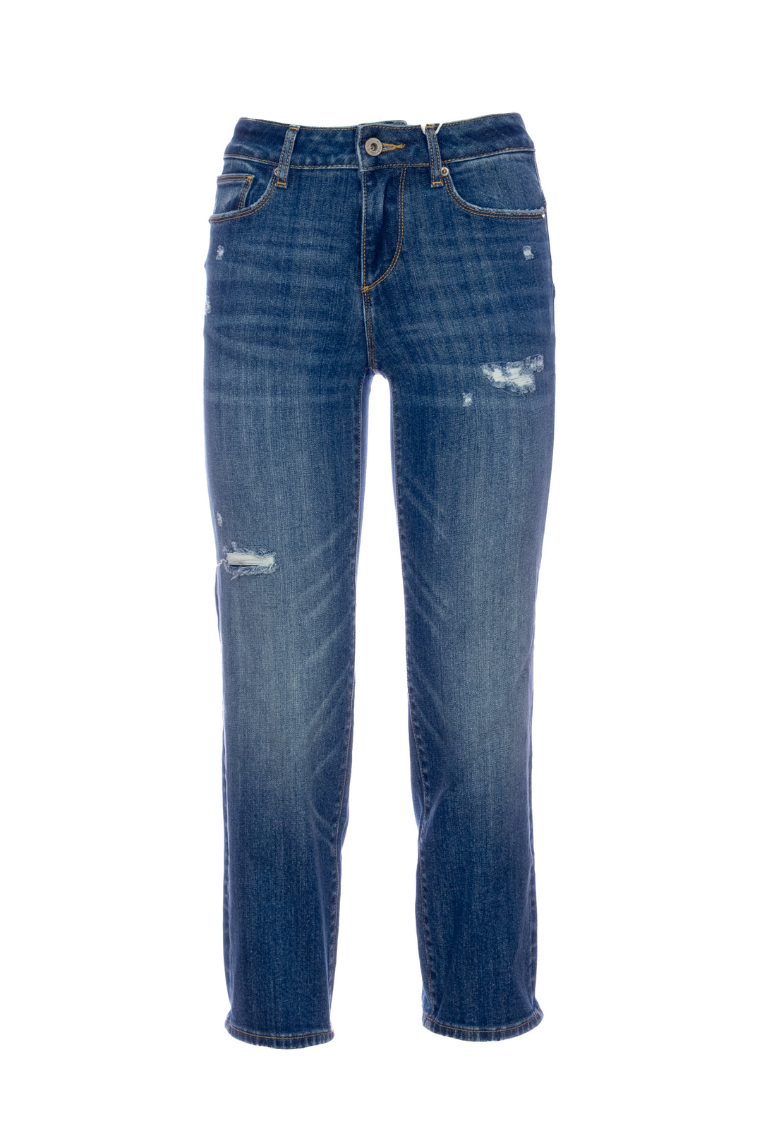 FRACOMINA Jeans skinny effetto push up in denim con lavaggio medio - Mancinelli 1954