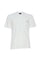 White cotton jersey T-shirt with logo on the chest