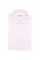 Camicia slim in tessuto tecnico stretch a righe bianche e rosa