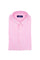 Camicia button down in cotone a righe bianche e rosa