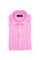 Chemise boutonnée slim rose en lin