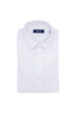 White button-down shirt in seersucker cotton