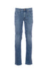 Jean 5 poches « JOHN » en denim stretch avec patch