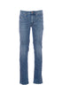 “JOHN” 5-pocket jeans in stretch denim with patch