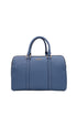 Blue tumbled effect tote bag with logo
