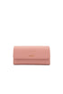 Large peach wallet with logo