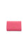 Small pink wallet with logo
