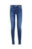 Jeans skinny bottom up in denim stretch