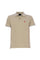 Amaretto polo shirt in stretch cotton pique