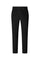 Slim black “STEVE” chino trousers in stretch nylon