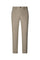 Slim beige “STEVE” chino trousers in stretch nylon