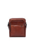 M brown leather shoulder bag