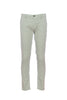 Sage “STORY” trousers in stretch cotton gabardine