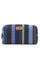 Pochette bauletto unisex poliestere blu righe multicolor