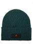 Cappello verde in tricot misto lana