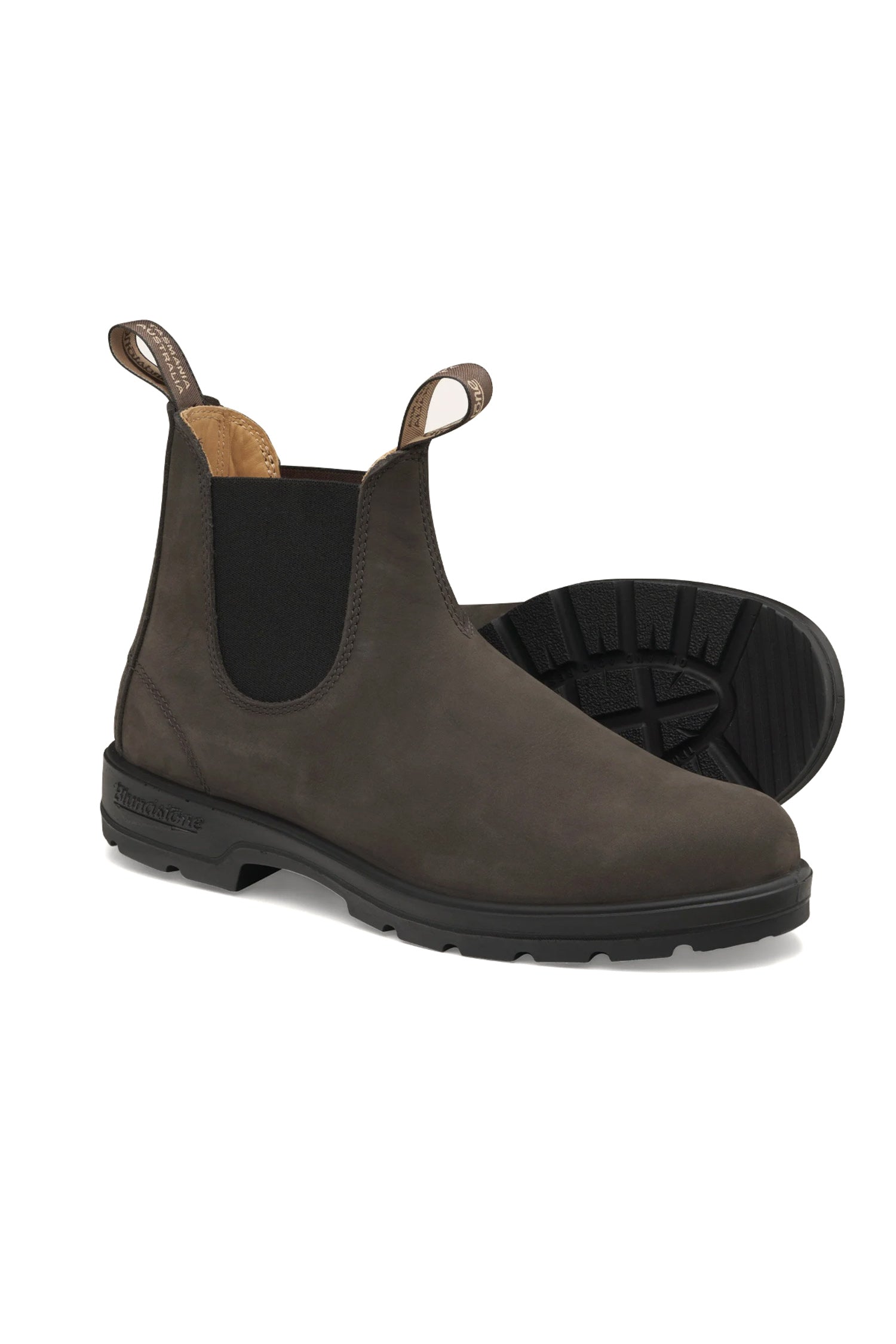 BLUNDSTONE Stivaletto marrone in pelle scamosciata Classics Series