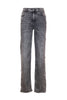 Regular jeans in gray denim with strong wash