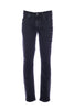 Jeans slim 5 tasche “JORDAN” in denim di cotone stretch nero