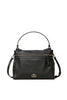 Large black 'Cécile' top handle bag