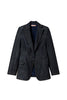 Dark denim blazer jacket