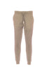 Pantalon de sport Kirb en coton mélangé beige avec imprimé US Polo Assn.