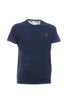 T-shirt en coton jersey épais bleu marine avec logo US Polo Assn.