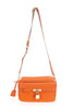 Borsa a tracolla arancio in eco pelle