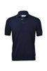 Polo blu navy in maglia fresh cotton