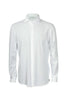 Camicia bianca in piquet di cotone light